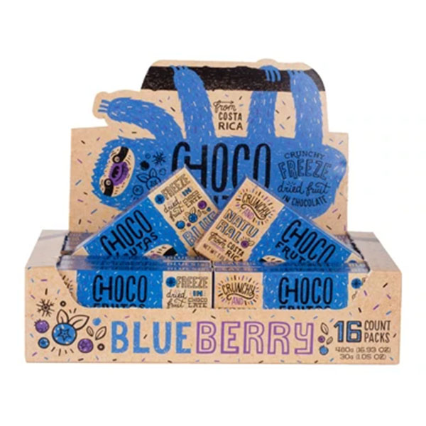 CHOCOFRUTAS 16 pack Blueberry 480 g.